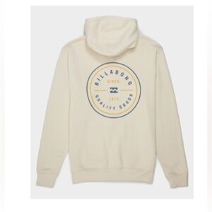 Billabong Cream Sweater with Classic Logo